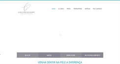 Desktop Screenshot of clinicafranciscoduarte.com.br